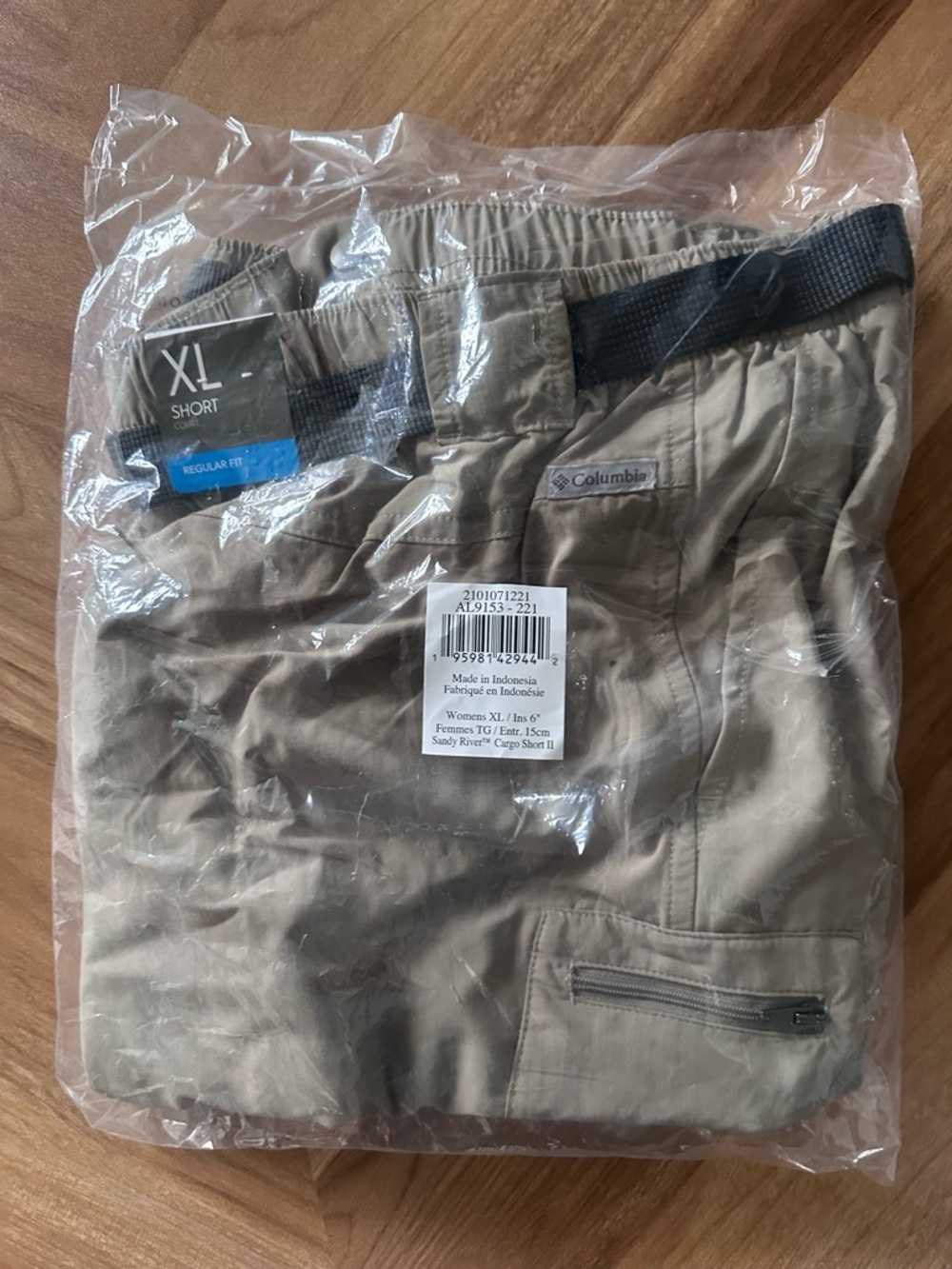 Columbia NWT Sandy River Cargo shorts beige women’s XL - Picture 9 of 11